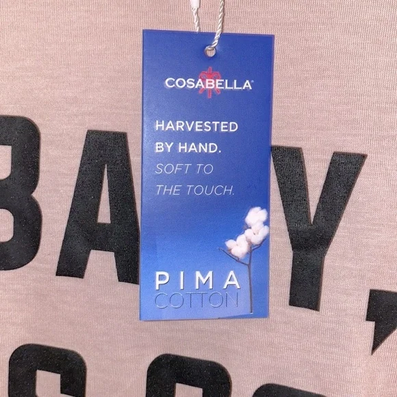 NWT Cosabella Baby It's Cold Outside Snowflake Pajamas in Pink Black & White - Picture 6 of 8